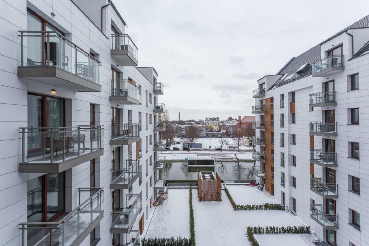 Comfort Apartment Oldtown With River View Gdansk Exterior photo